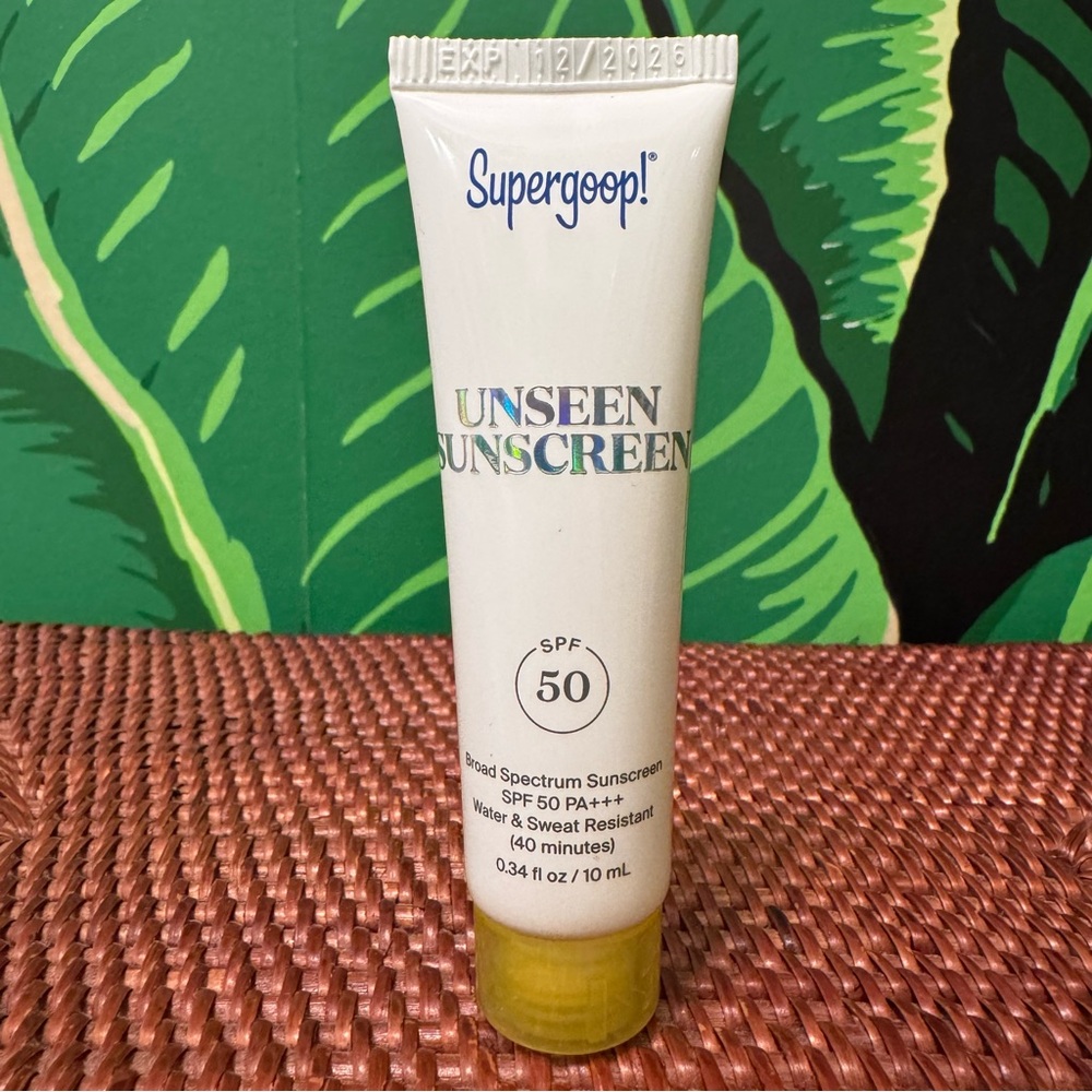 Supergoop! Unseen Sunscreen SPF 50 Travel Size Invisible Primer NWT
